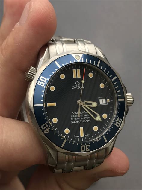 omega seamaster tritium|Omega Seamaster automatic version.